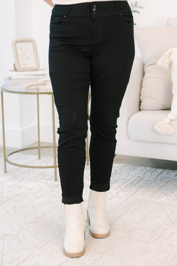 Always On It Jeans, Black