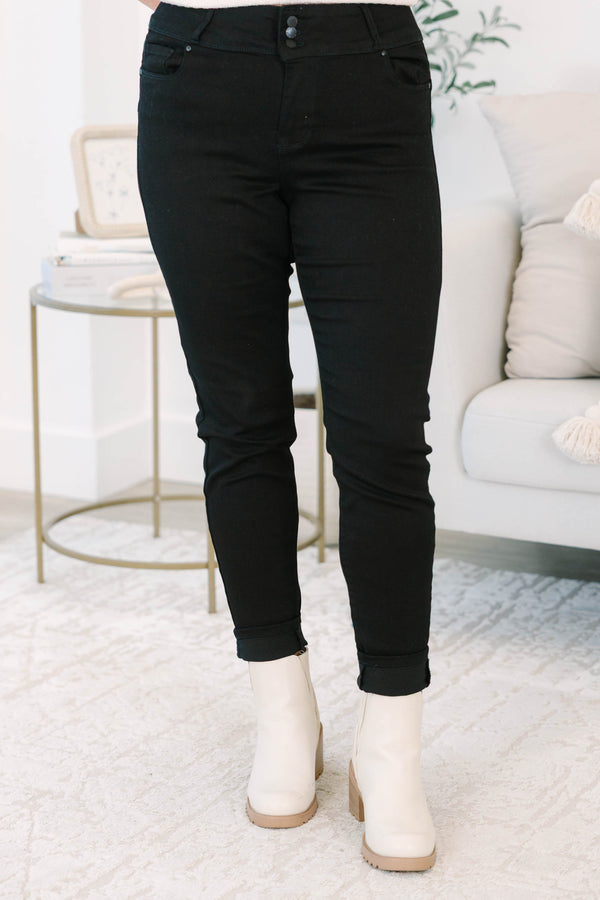 Always On It Jeans, Black