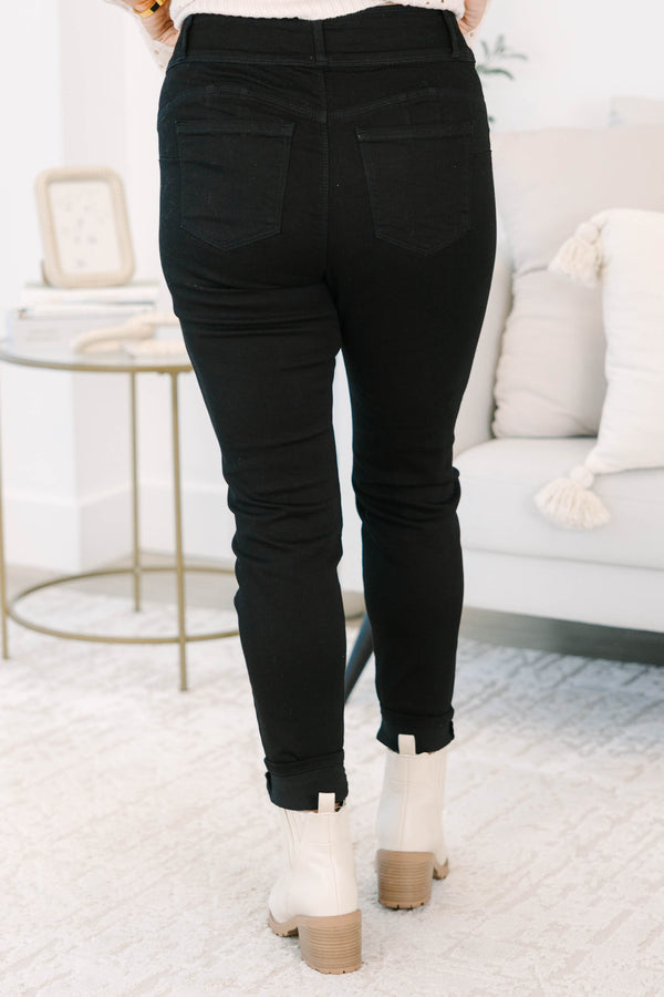 Always On It Jeans, Black