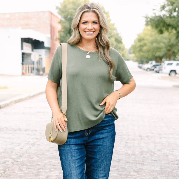 Always Yours Sweater, Olive