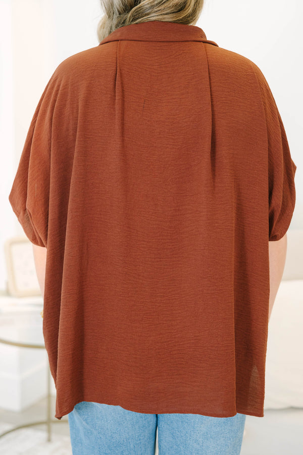 Caller Top, Brown