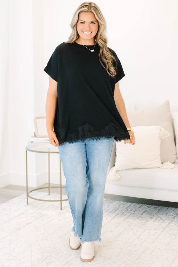 Forever Yours Sweater, Black
