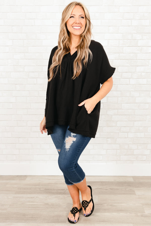 Chic Soul plus size clothing, medium wash distressed denim capris with frayed hemline