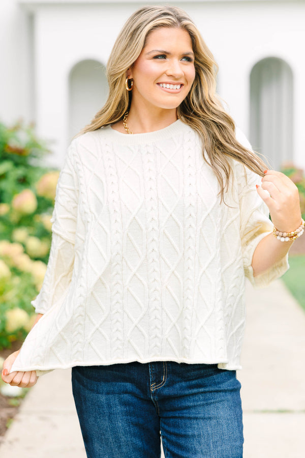 Just Like That Sweater, Ivory