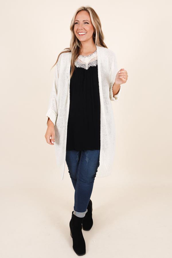 Chic Soul plus size clothing, black top with white lace detailing around neckline