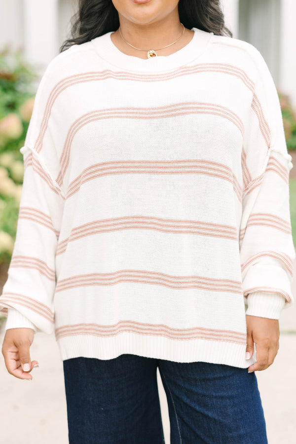Living For It Sweater, Ivory