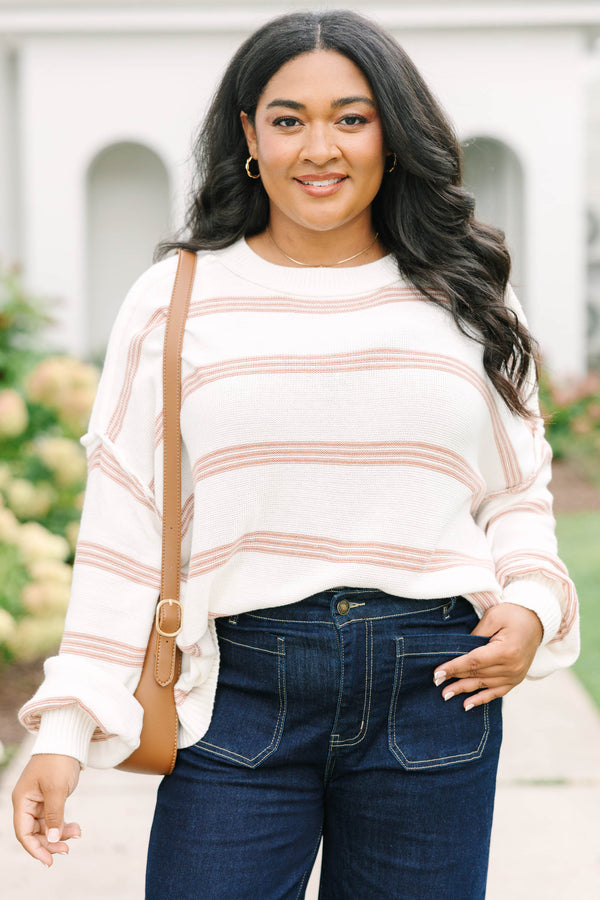 Living For It Sweater, Ivory