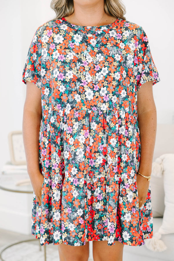 Long Distance Dress, Multi