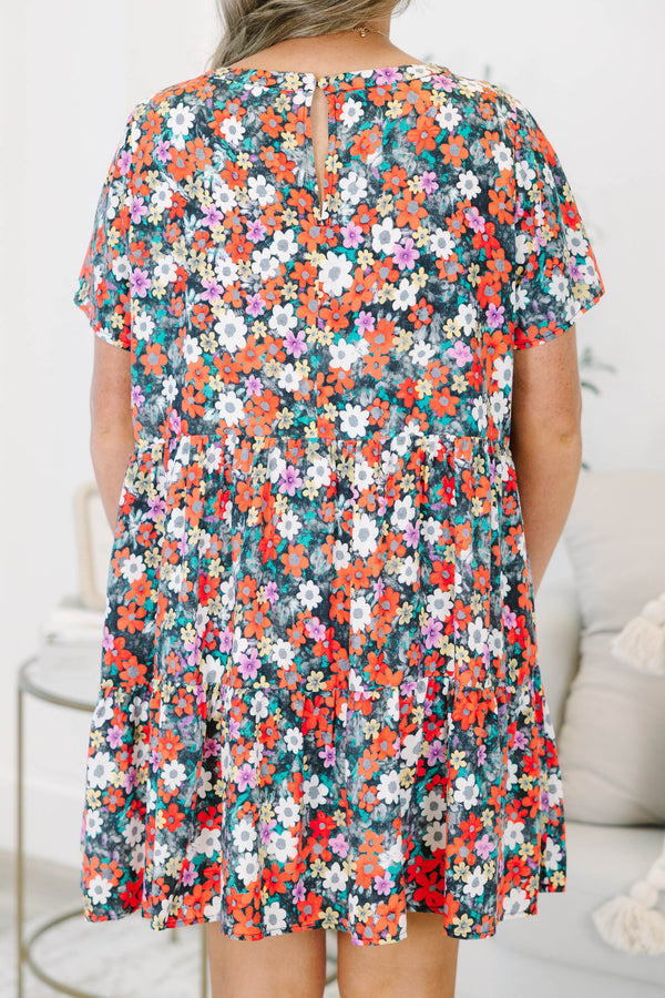 Long Distance Dress, Multi