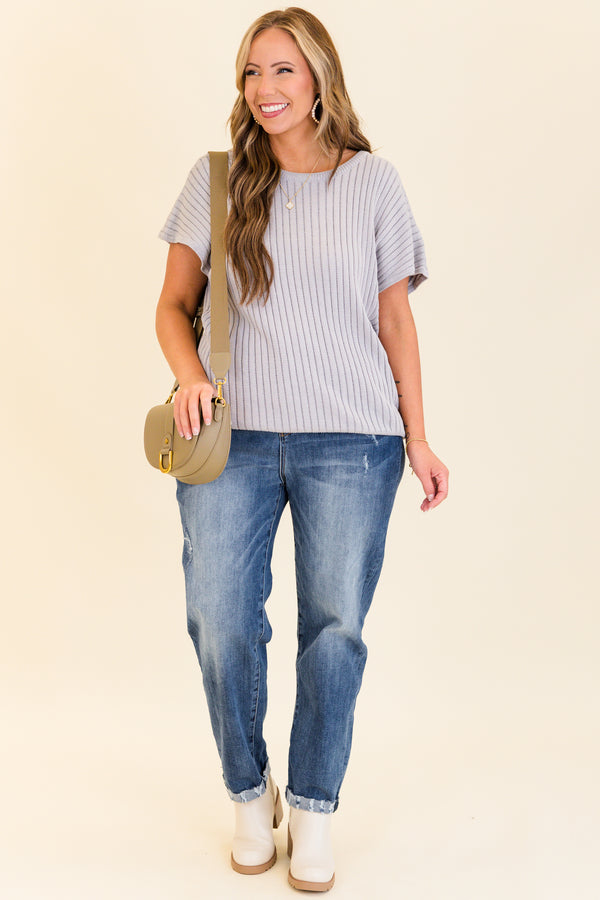 Chic Soul plus size clothing, medium wash straight leg jeans with light distressing along hem with light distressing on hips 