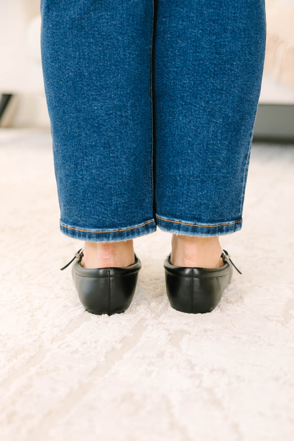 Meant To Be Seen Flats, Black