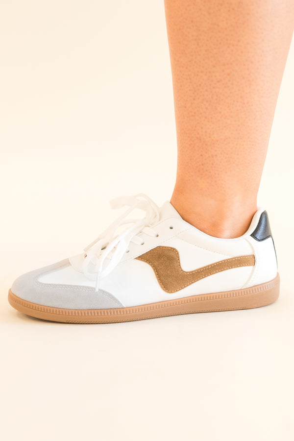 Meet Me In August Sneakers, White