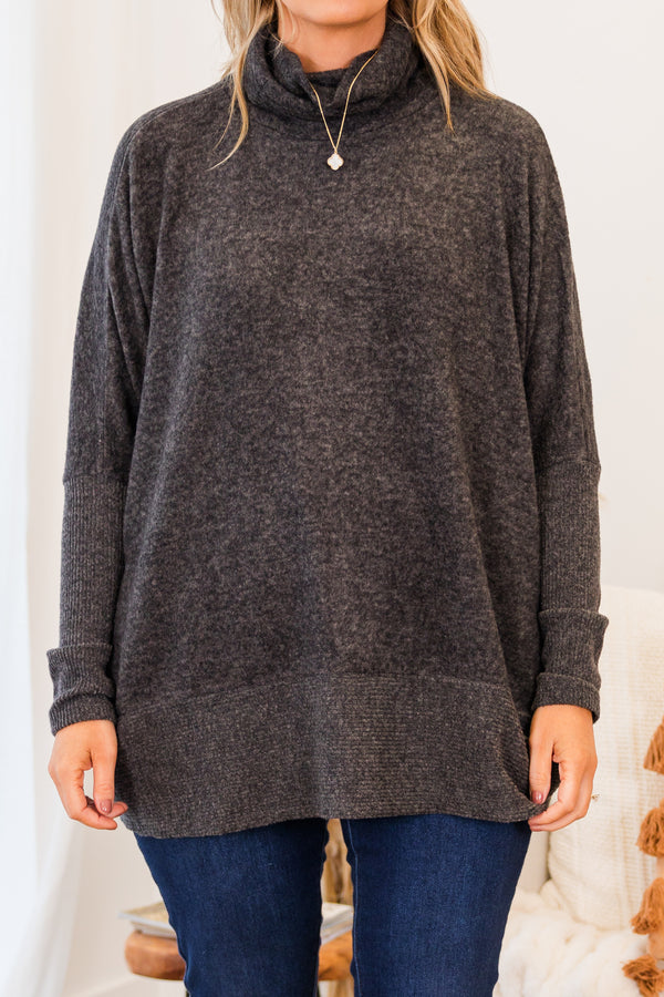 Mind Made Up On You Sweater, Black