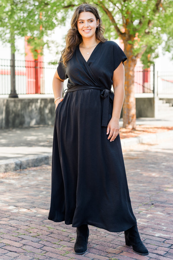 More Good Days Dress, Black
