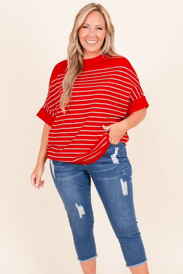 Chic Soul plus size clothing, medium wash distressed denim capris with frayed hemline