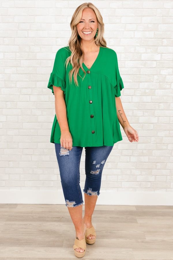 Chic Soul plus size clothing, medium wash distressed denim capris with frayed hemline