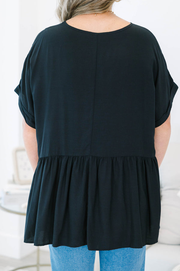 Nothing More Top, Black
