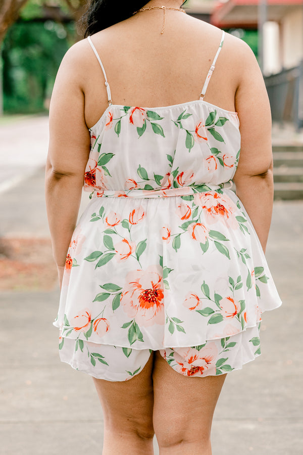 Remember Me Romper, White