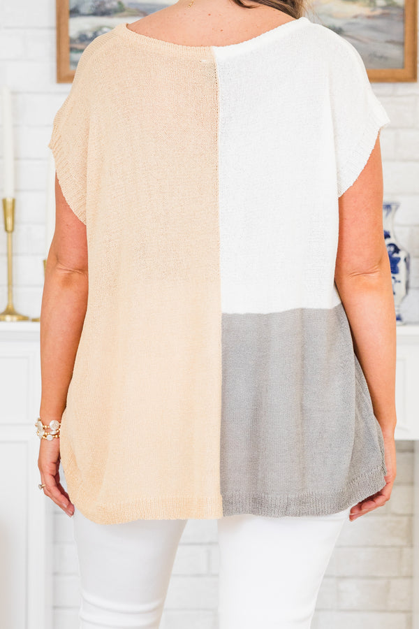 Spirit Of Bliss Top, Khaki