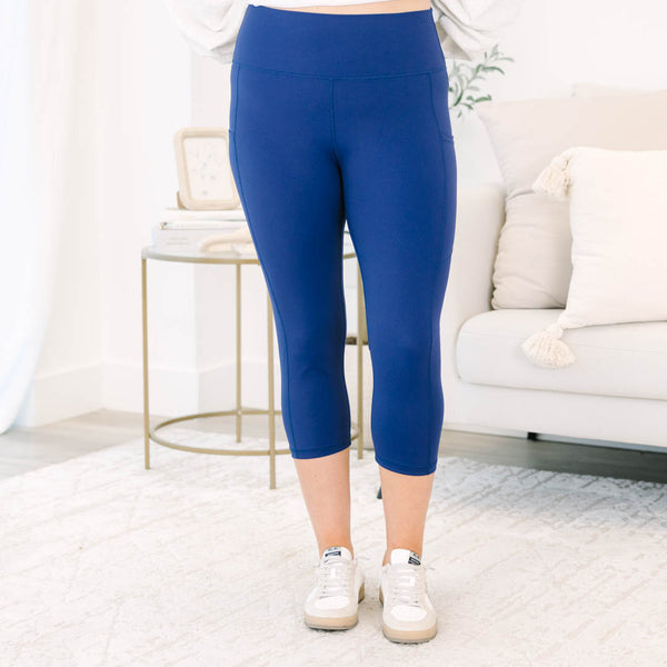 The Truth Is Leggings, Navy Blue