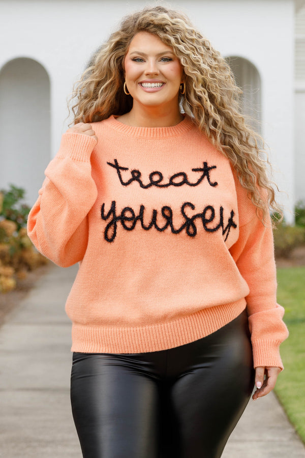 Chic Soul plus size clothing, orange 
