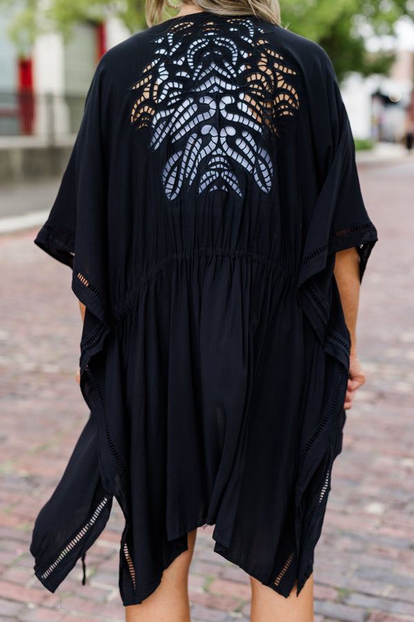 Vibrant Daze Coverup, Black