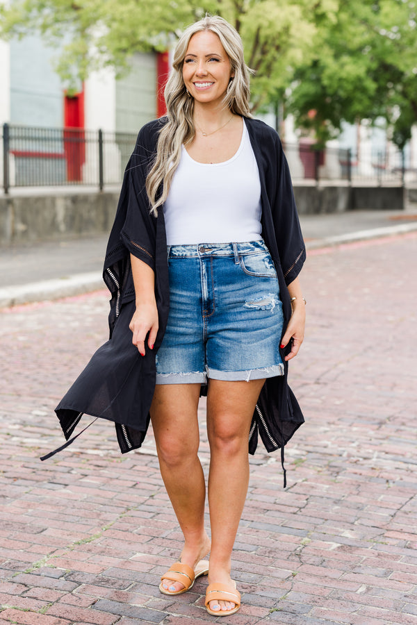 Vibrant Daze Coverup, Black
