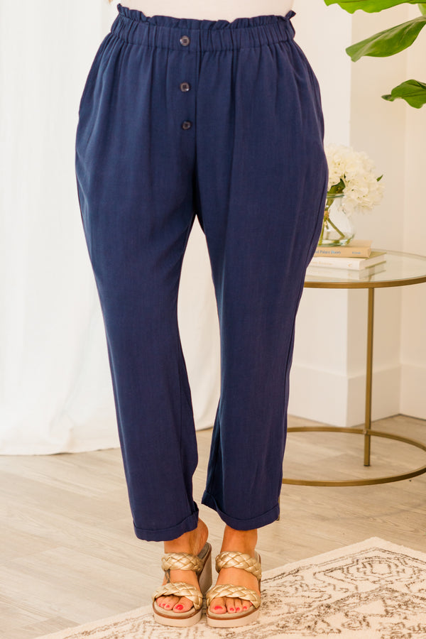 We're Not Done Pants, Navy