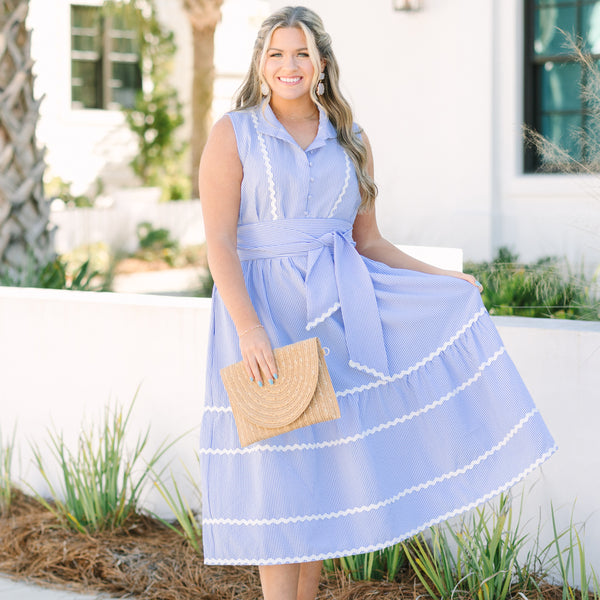 Delicate By Design Dress, Blue
