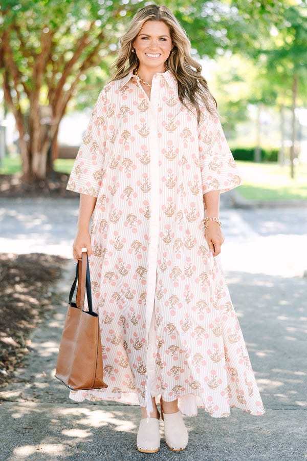 Dream a Little Dream Dress, Pink Floral