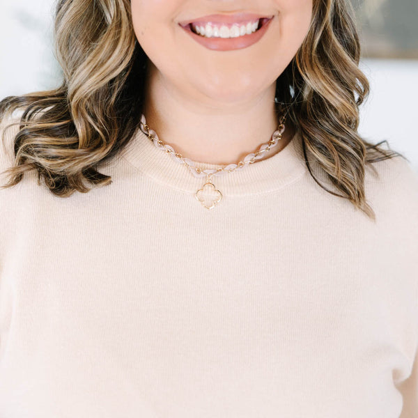 Harvest Hues Necklace, Gold
