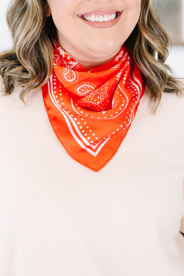 Honky Tonk Scarf, Red