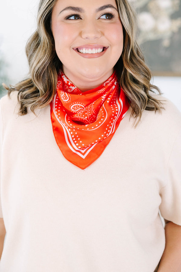 Honky Tonk Scarf, Red