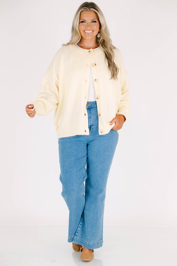 Plus size classic wash wide leg jeans with front patch pockets and a flattering high-waisted fit.