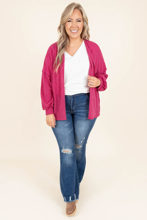 Chic Soul plus size clothing, dark wash distressed flare jeans