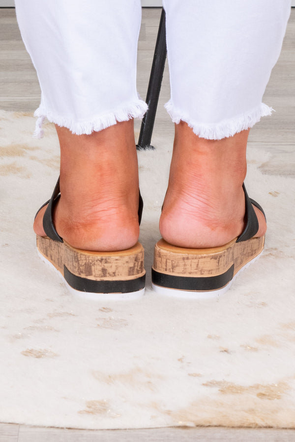 shoes, sandals, black, open toe