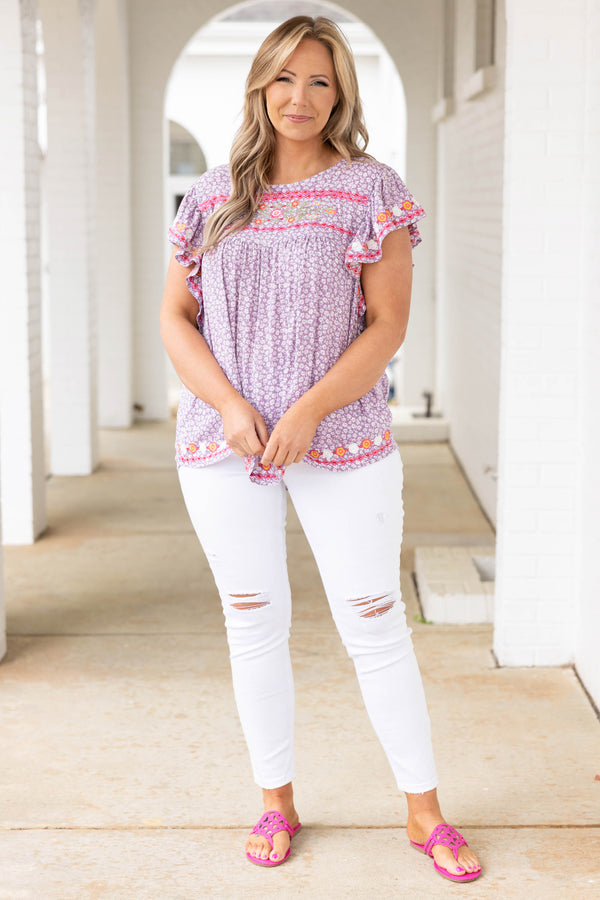 Chic Soul plus size clothing, white distressed denim jeans