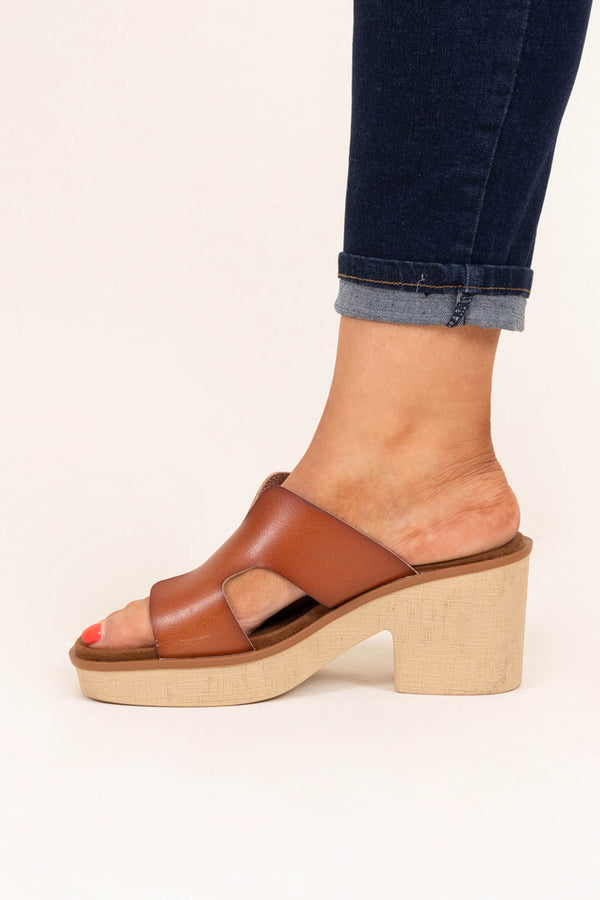 Yours Evermore Heels, New Tan